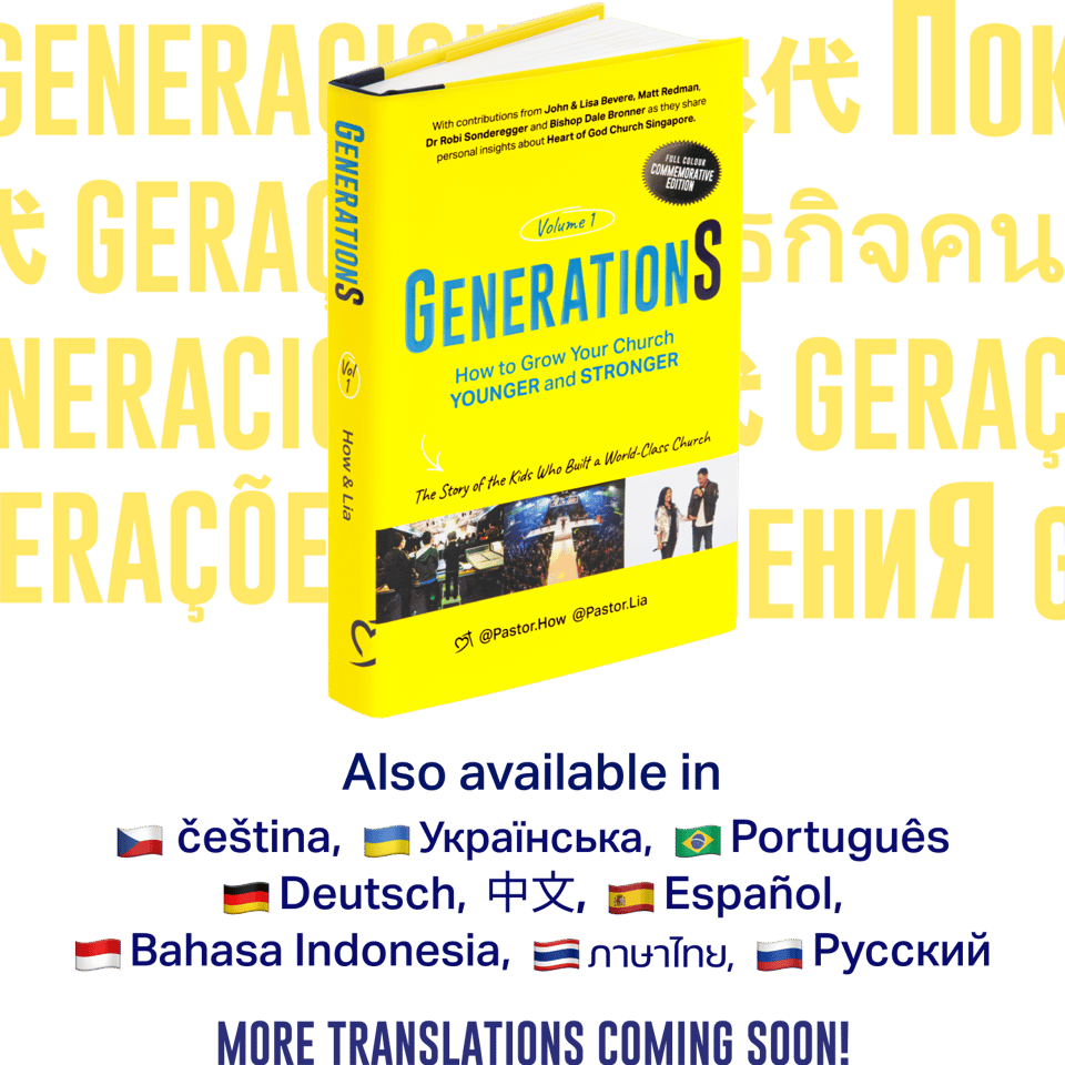 GenerationS Volume 1 book, also available in multiple languages